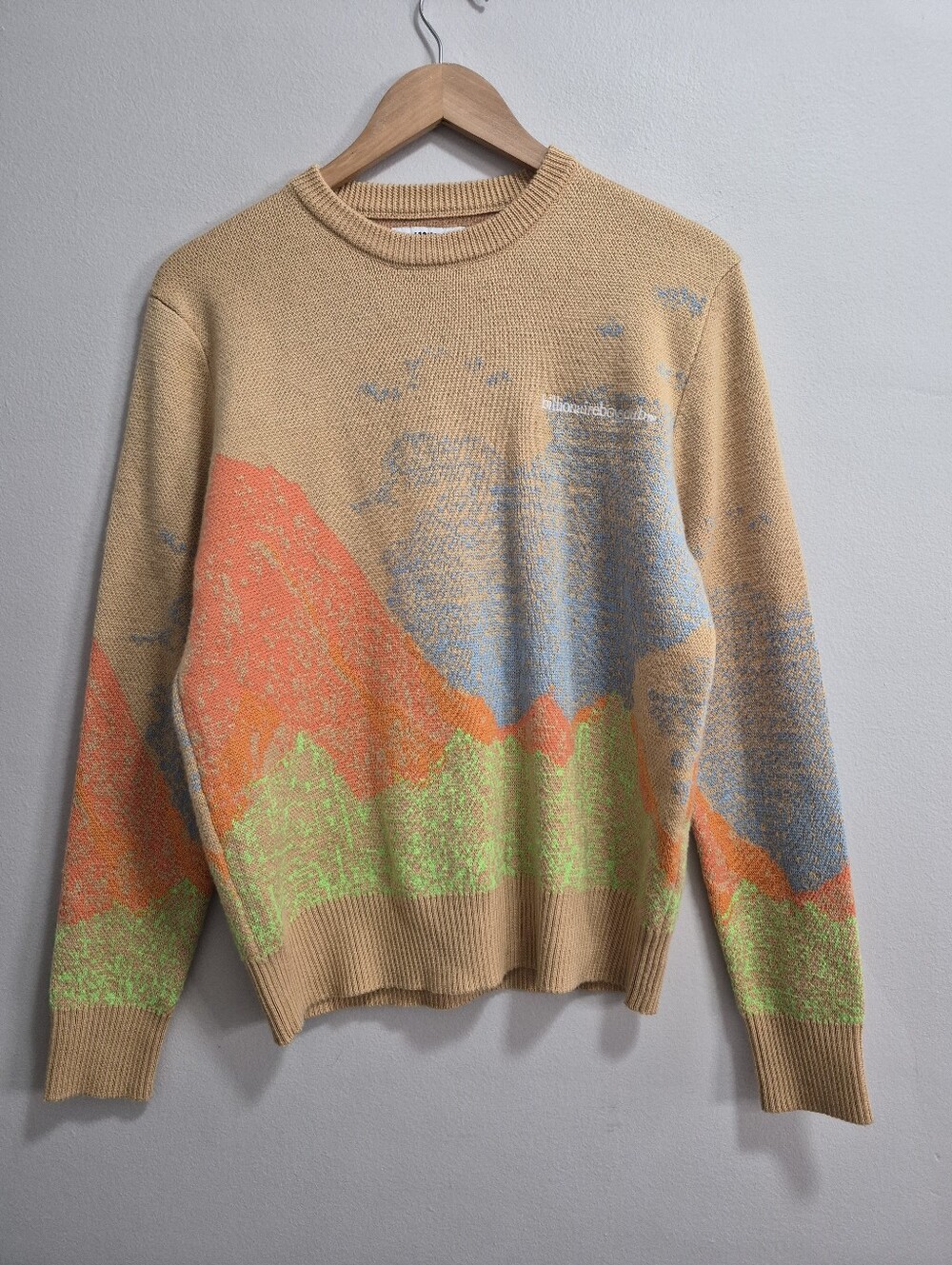 Billionaire Boys Club NWOT Mens Graphic Crewneck Sweater Size Small